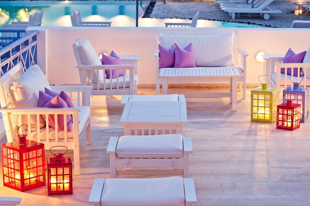 Acqua Vatos Santorini Hotel Kamári Exterior foto