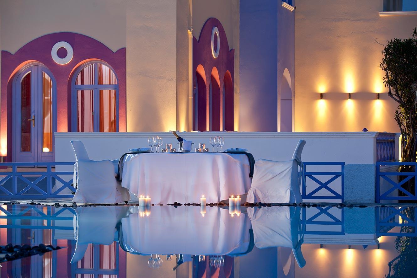 Acqua Vatos Santorini Hotel Kamári Exterior foto