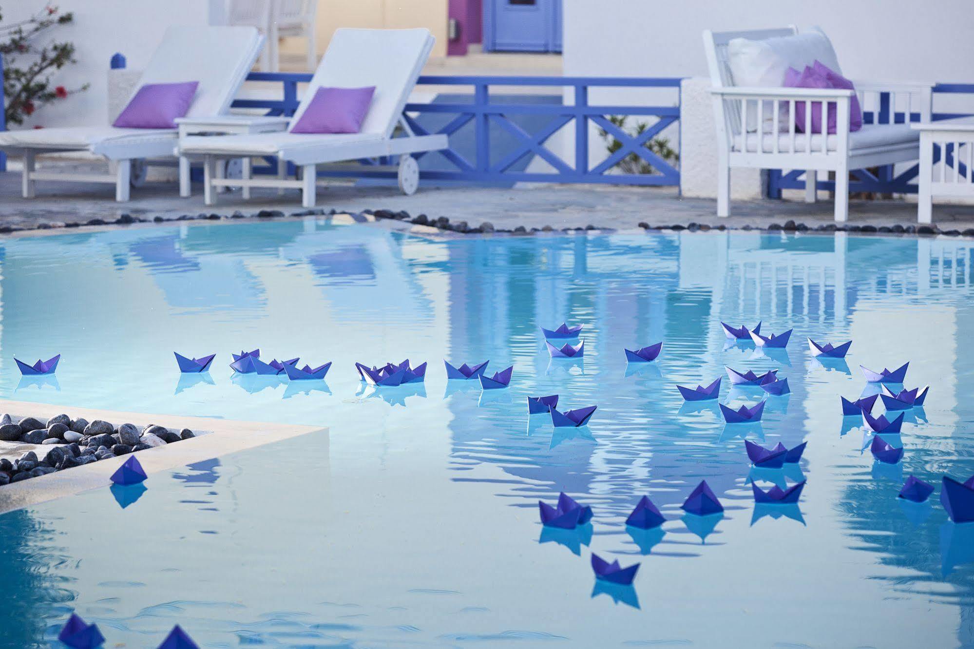 Acqua Vatos Santorini Hotel Kamári Exterior foto