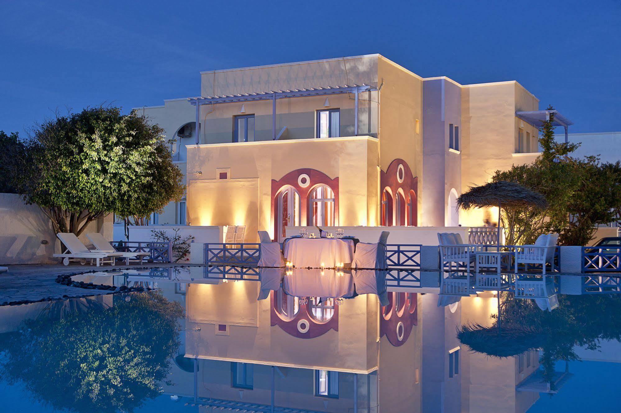 Acqua Vatos Santorini Hotel Kamári Exterior foto